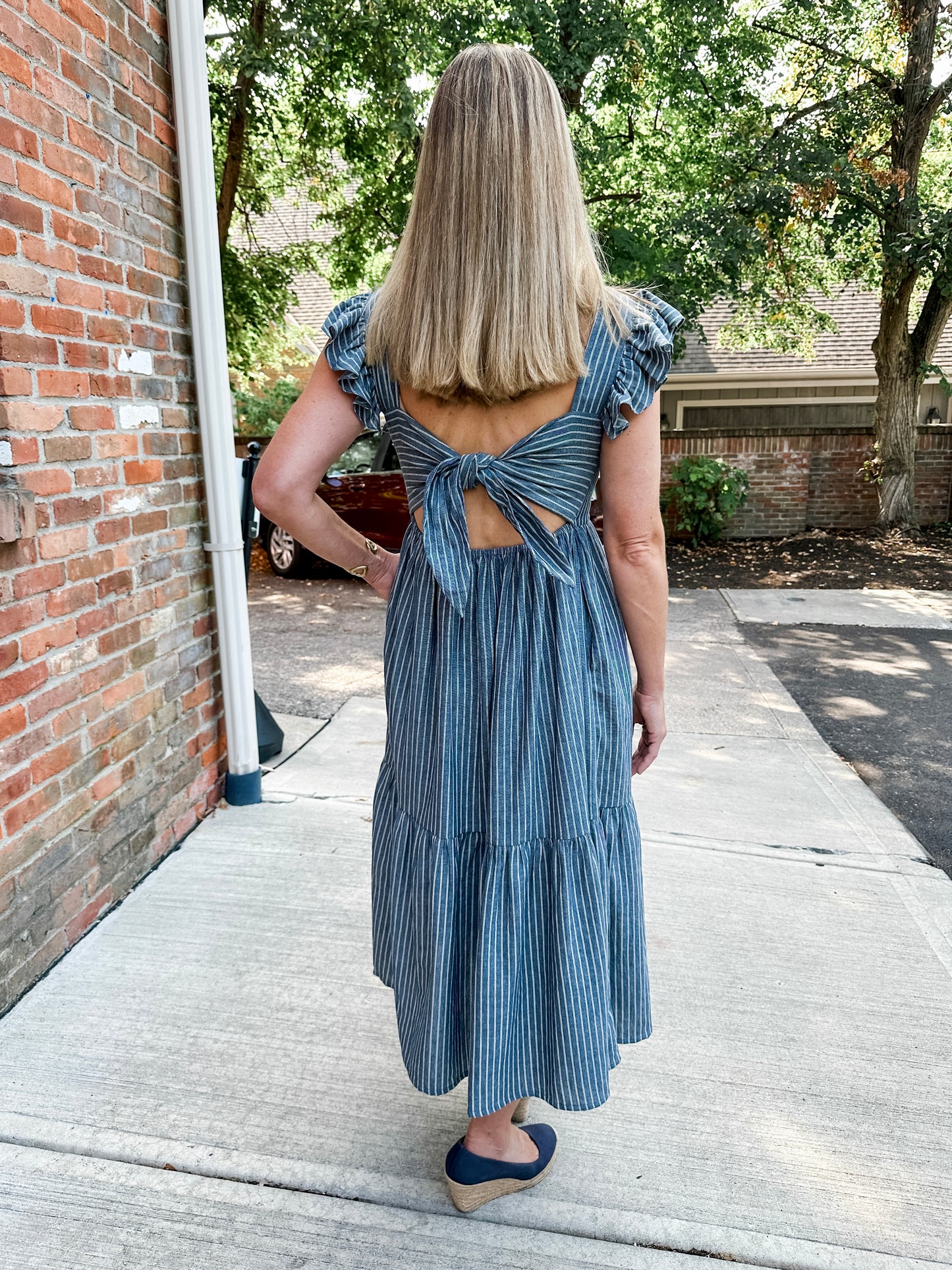 The Parker Tie-Back Dress