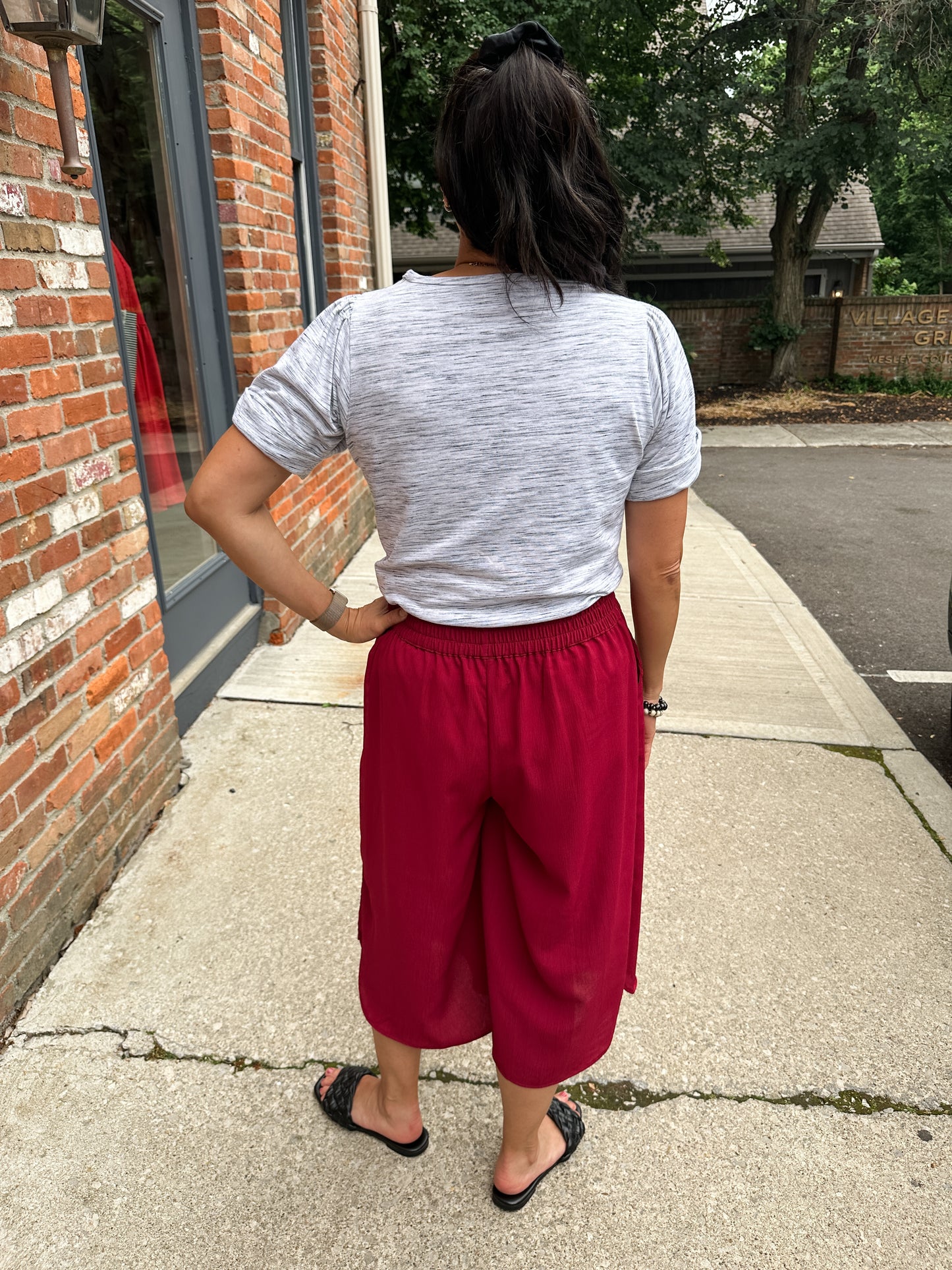 Palazzo Culotte Pant