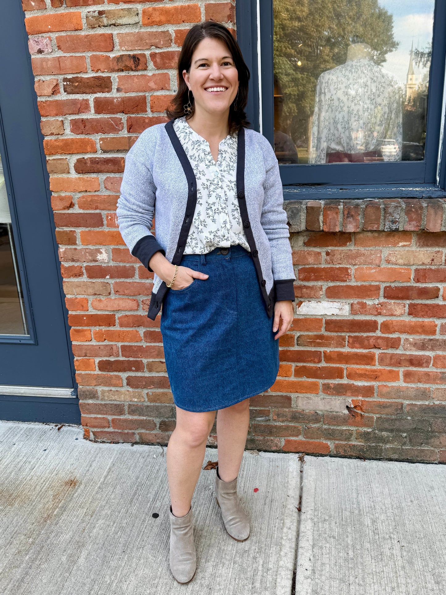Button Front Cardigan