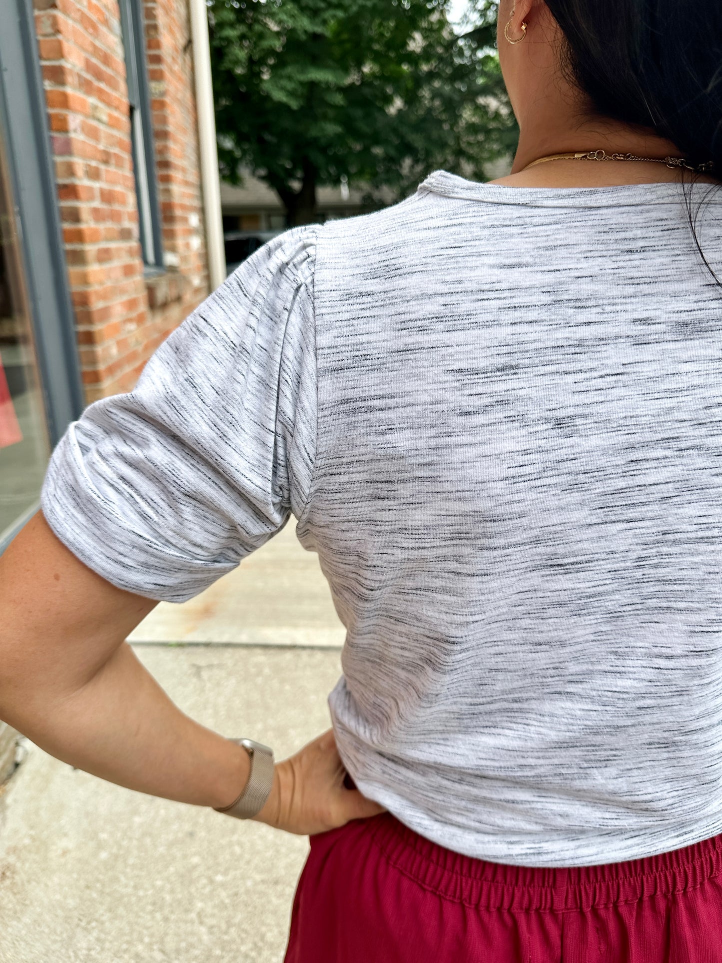 Roll Cuff Tee
