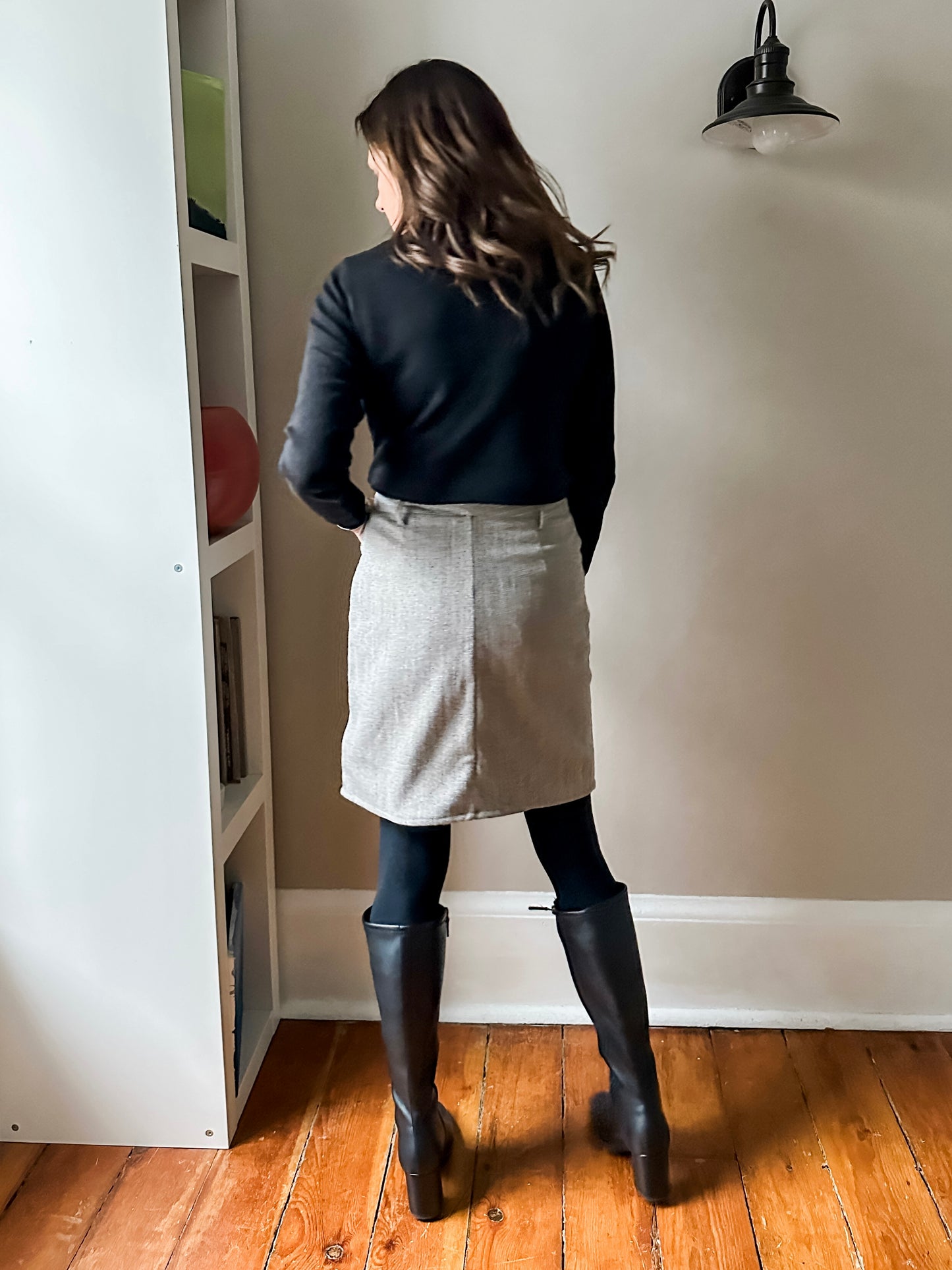 Tweed Mini Skirt