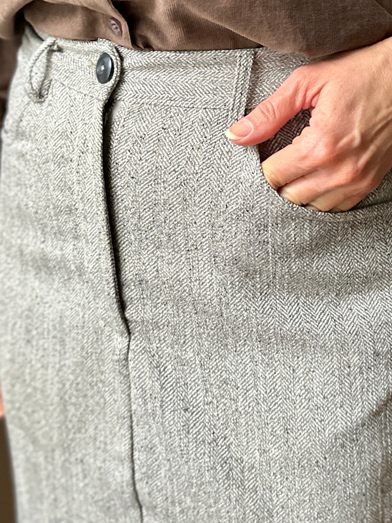 Tweed Mini Skirt