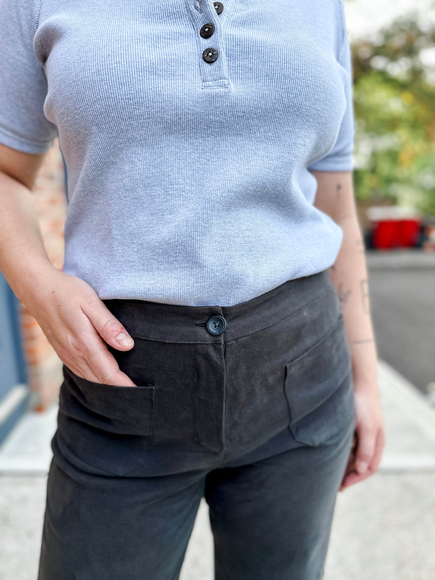sailor straight leg pant