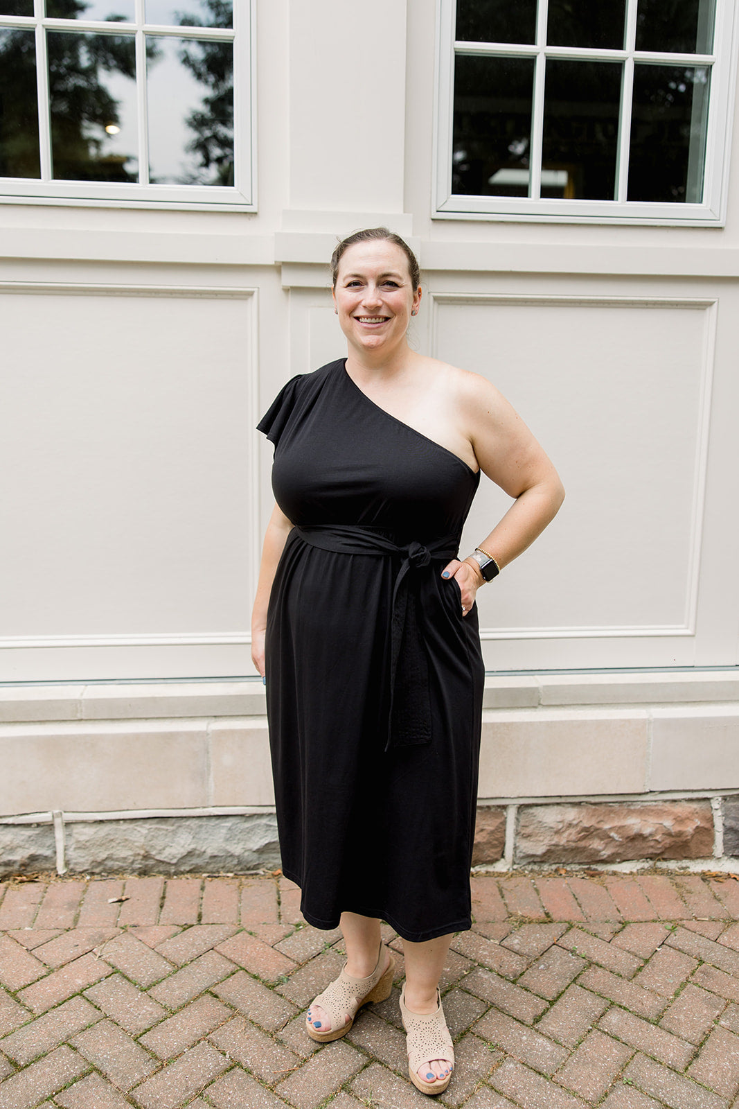 One Shoulder Dress – Evolverie Clothing