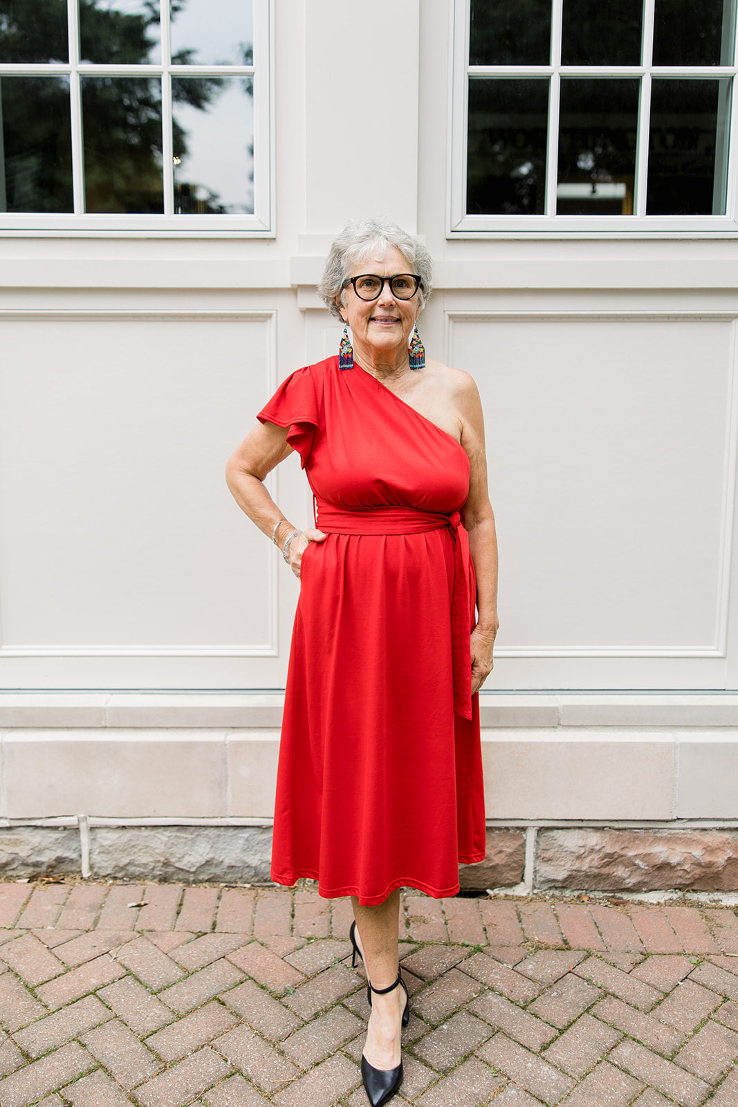 One Shoulder Dress Evolverie Clothing One Shoulder Dress Evolverie Clothing