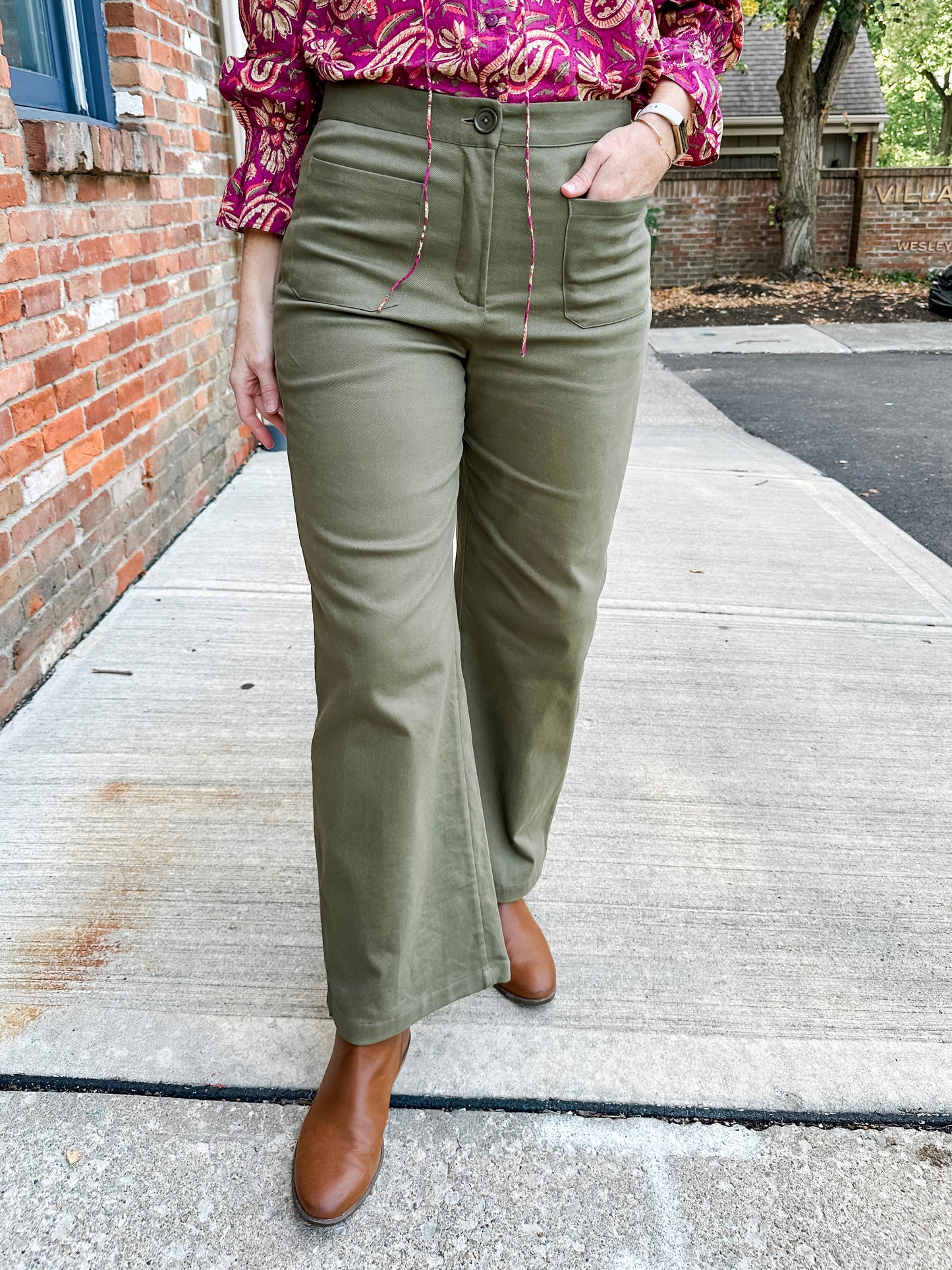 sailor straight leg pant