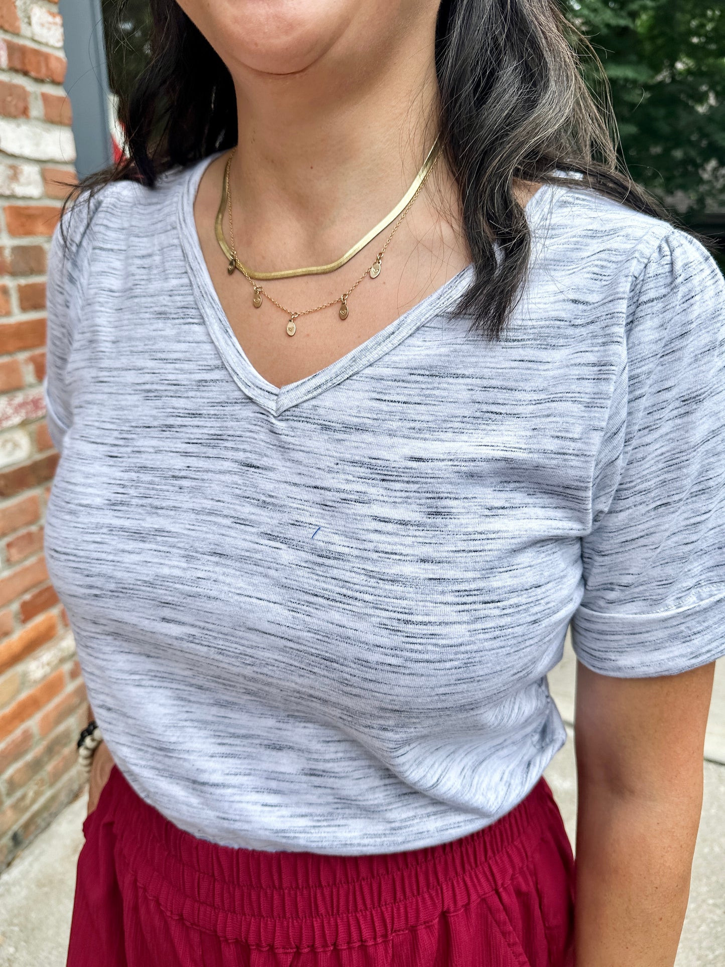 Roll Cuff Tee
