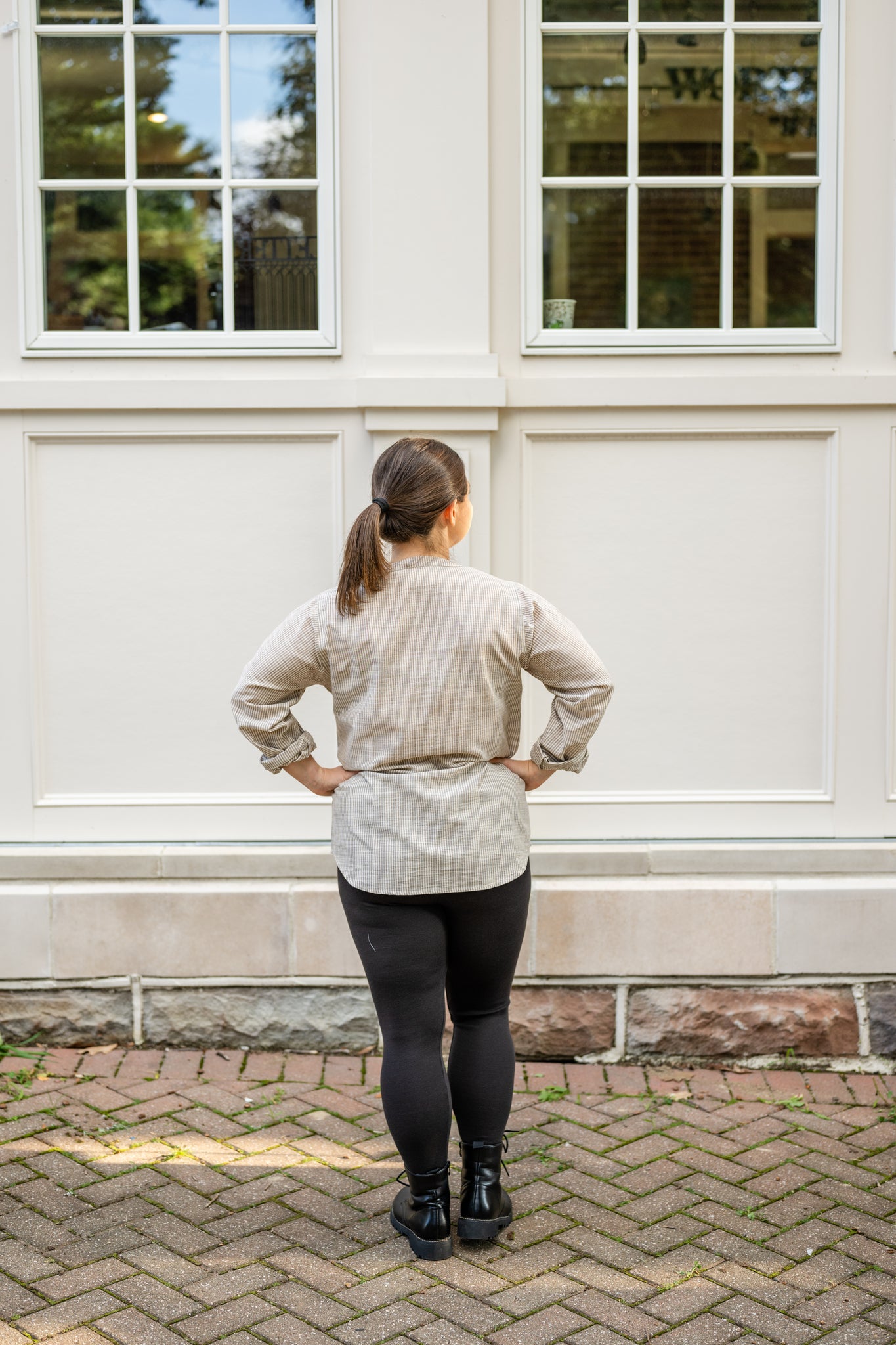 Hidden Button Tunic
