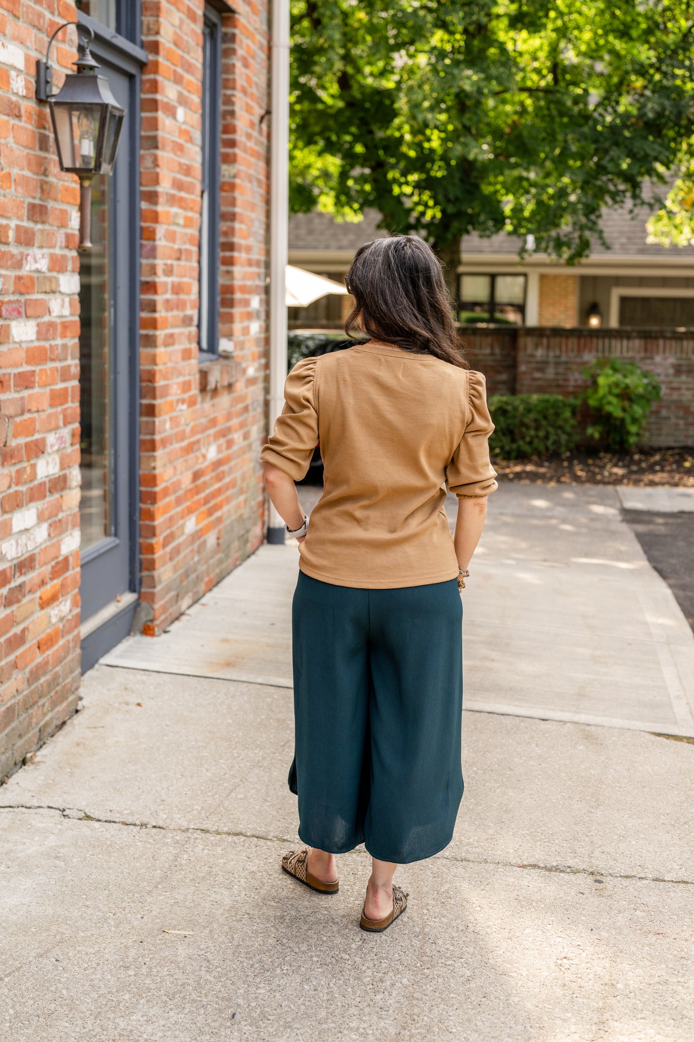 Palazzo Crop Pant
