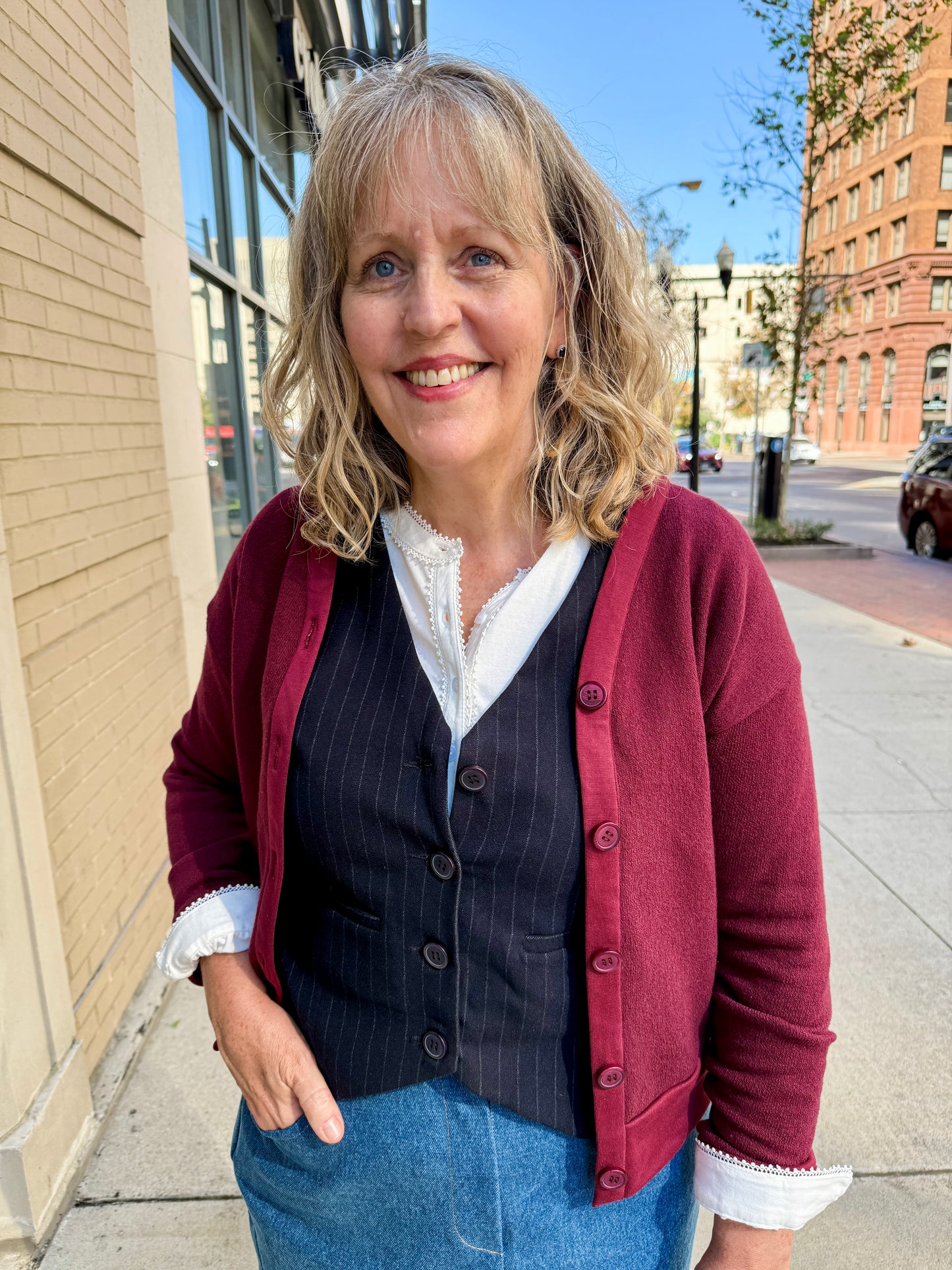 Button Front Cardigan