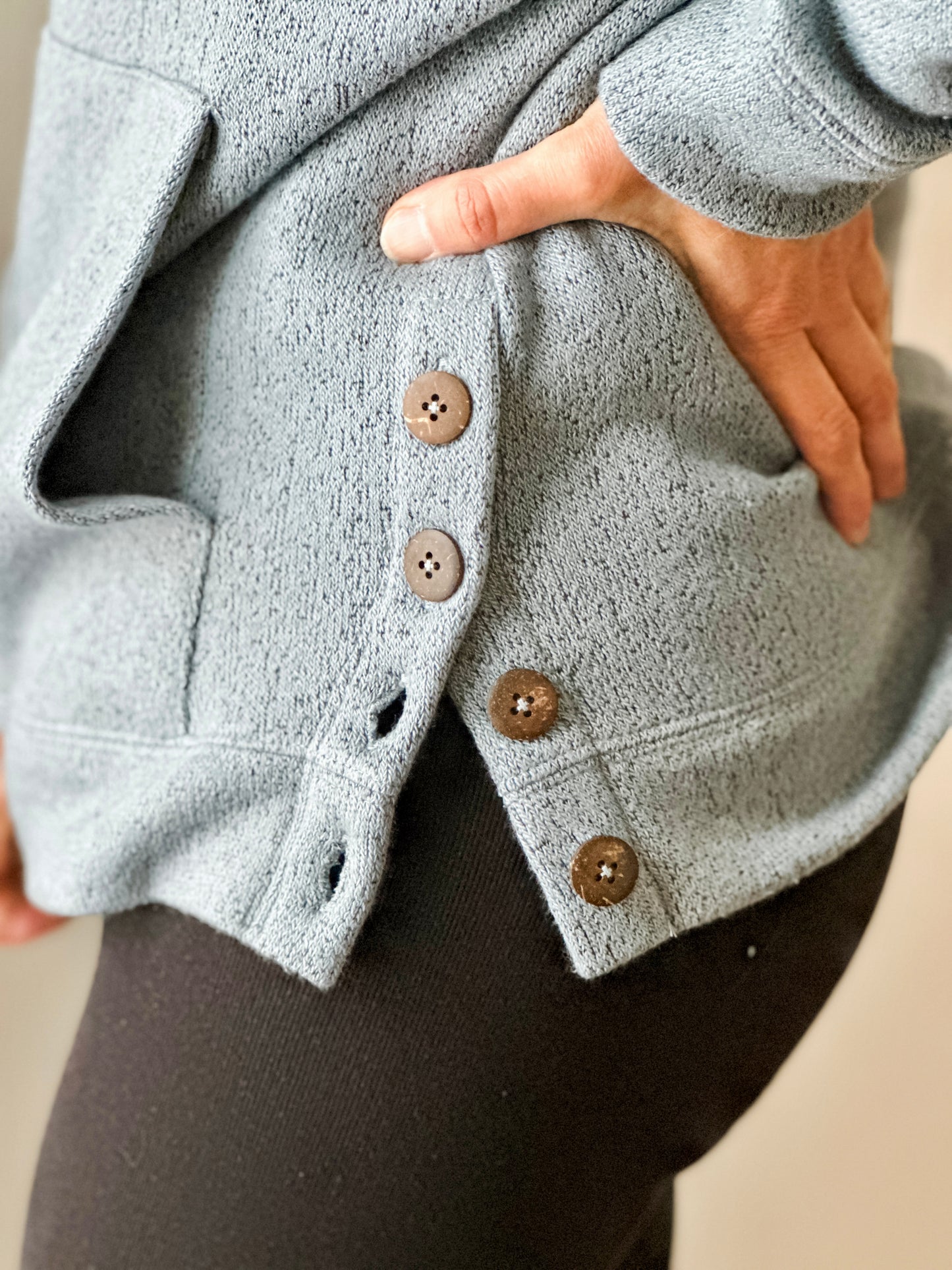 Tunic Side Button Pull-Over