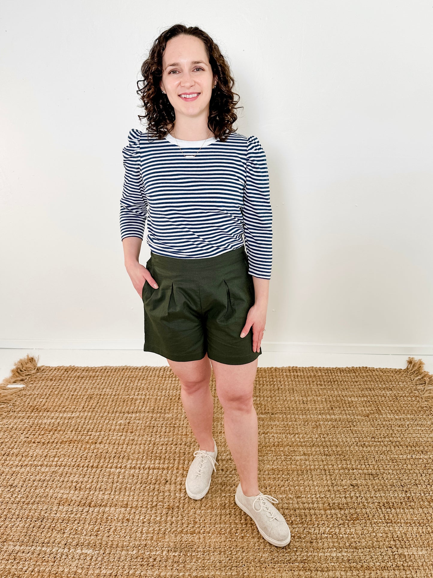 Puff Sleeve Knit Top