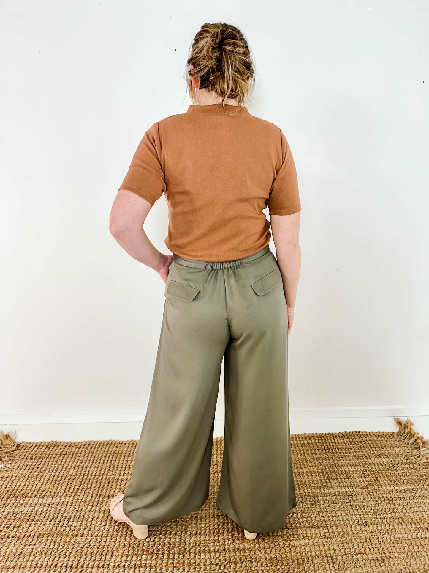 Box Pleat Dress Pant