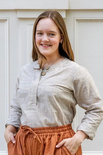 Hidden Button Tunic