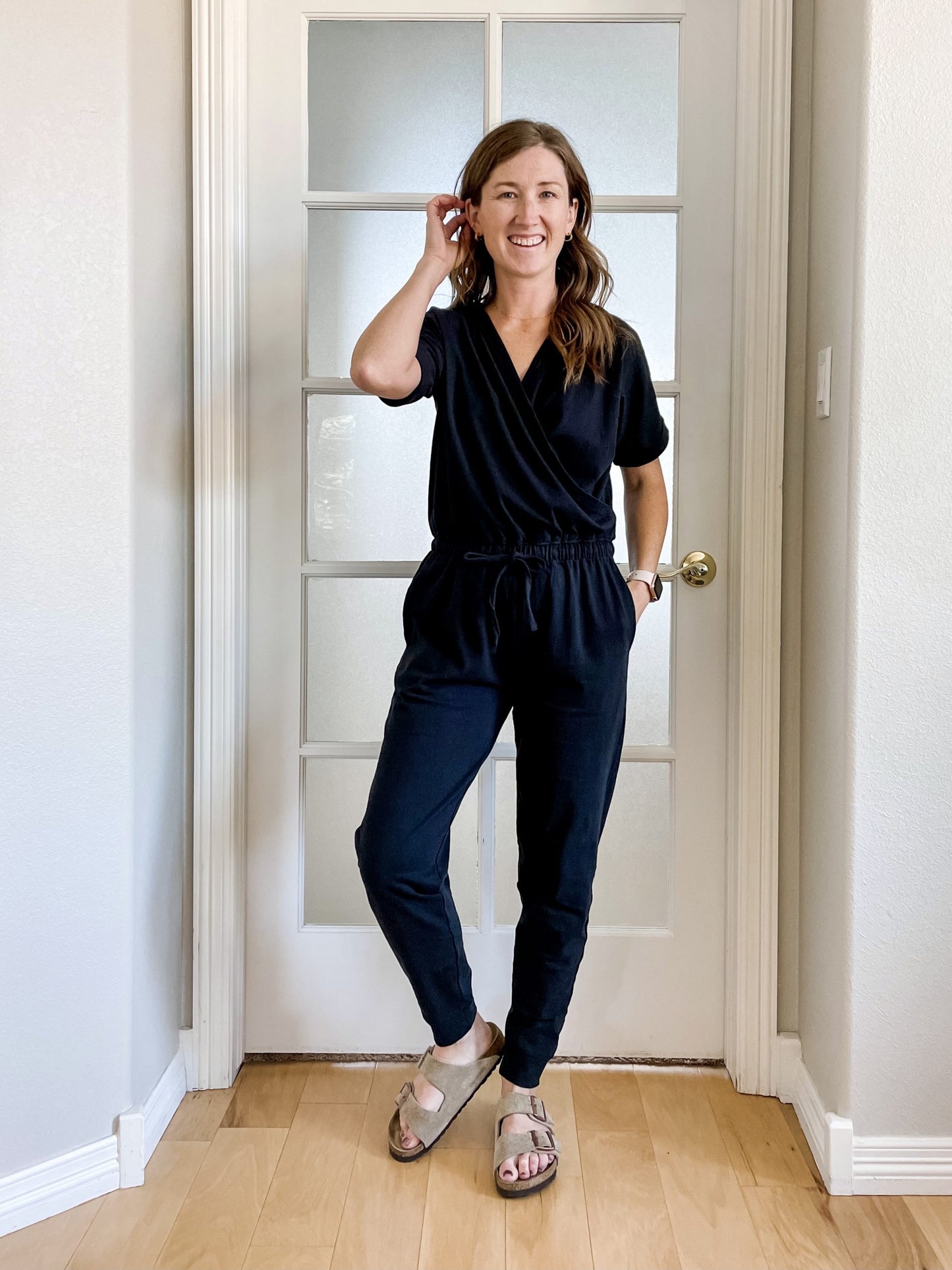 Knit Jogger Jumpsuit