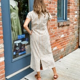 Chloe Button-Down Dress