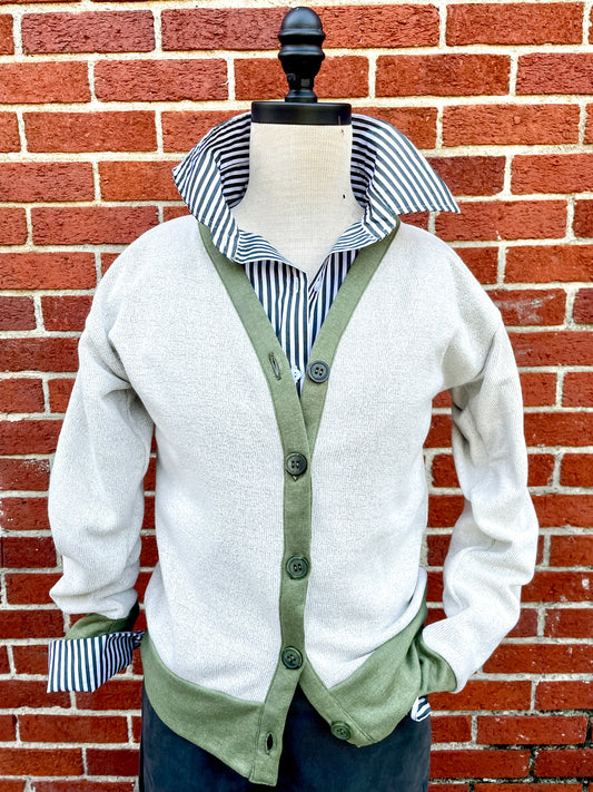 Button Front Cardigan