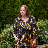 Portofino Midi Dress 3/4 Sleeve