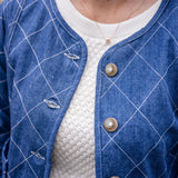 Quilted Jacket - Denim