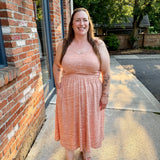 Shoulder Tie knit dress