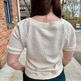 Short Sleeve Raglan Sweater