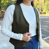 Button-Front Vest