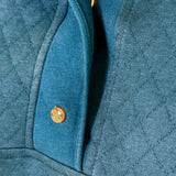 Quilted Snap Pullover