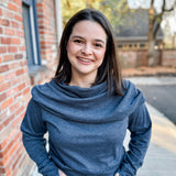 Fold Over Cowl Sweater