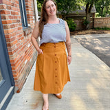 Sleeveless Square Neck Top