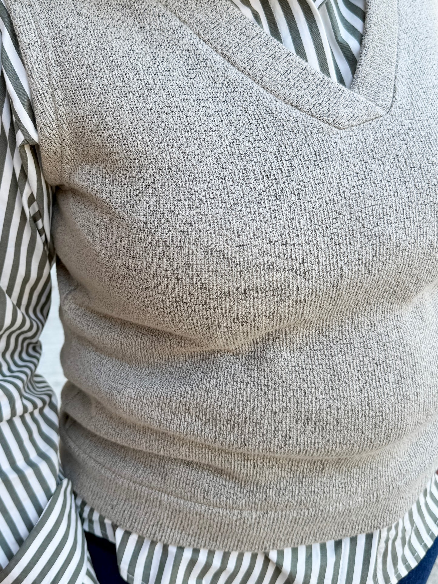 Fleece Vest - oatmeal