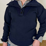 Fleece Henley Pull-Over