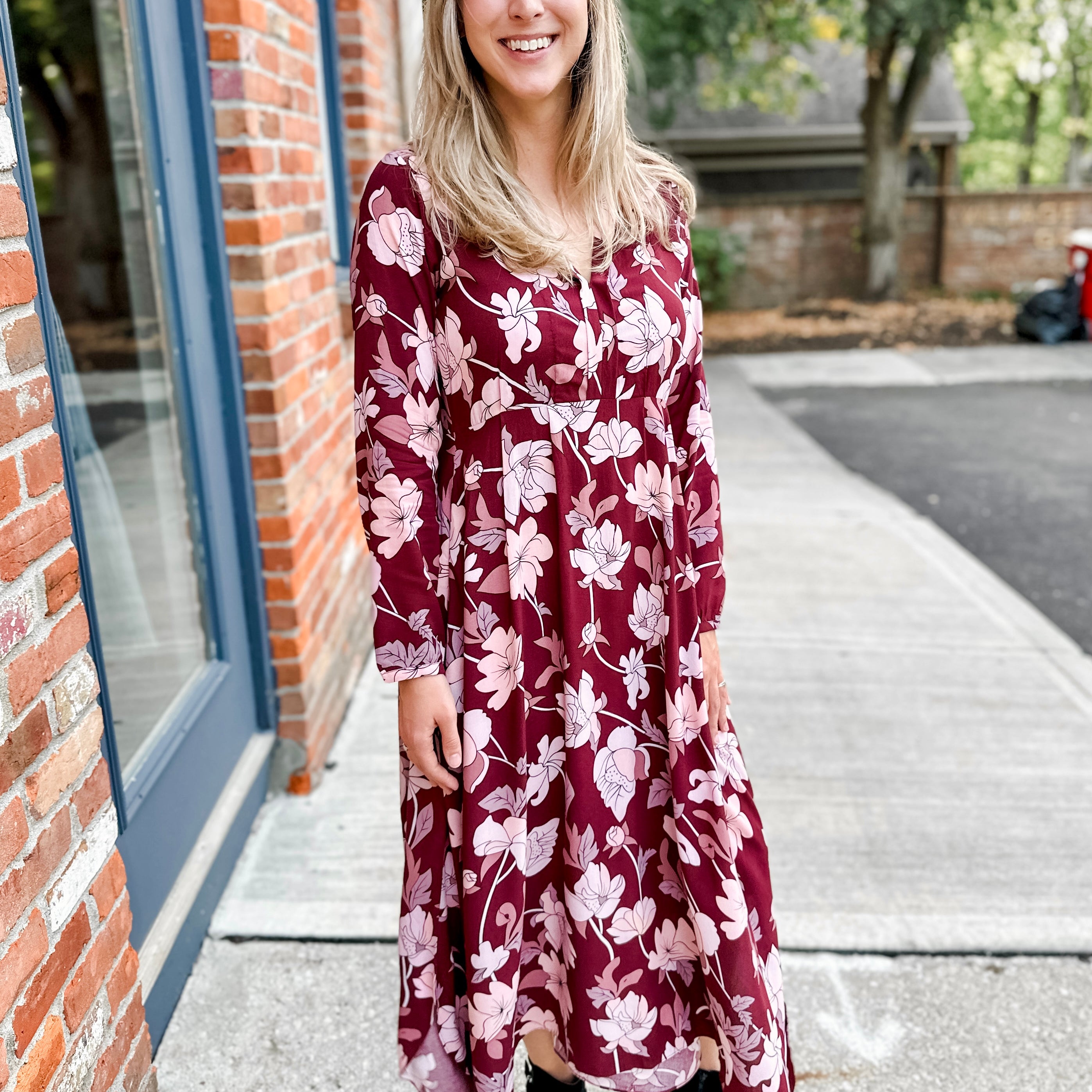 Haven Shawl Collar Dress