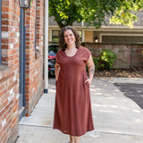 Sophie Dress with Scoop Neck