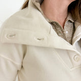 Fleece Henley Pull-Over