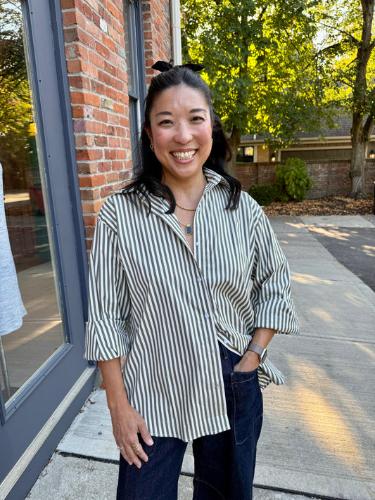 Relaxed Button-Up