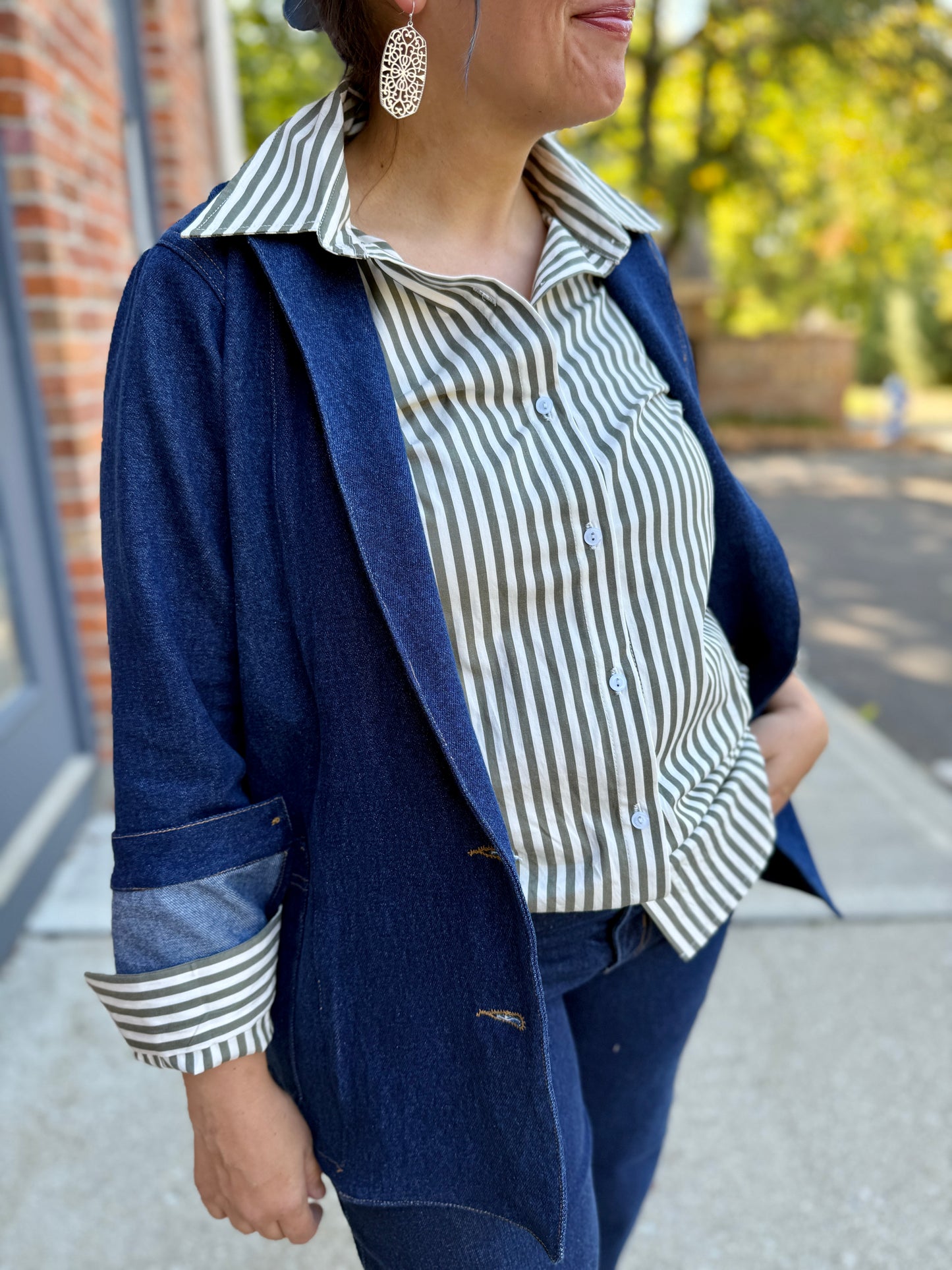 Denim Blazer