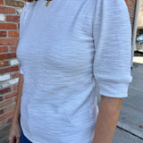 Lightweight Sweater with Elbow Sleeve