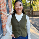 Button-Front Vest