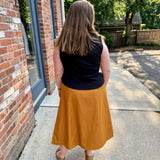 Sleeveless Square Neck Top