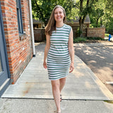 Striped Knit Dress