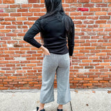 Tweed Front Pocket Pant