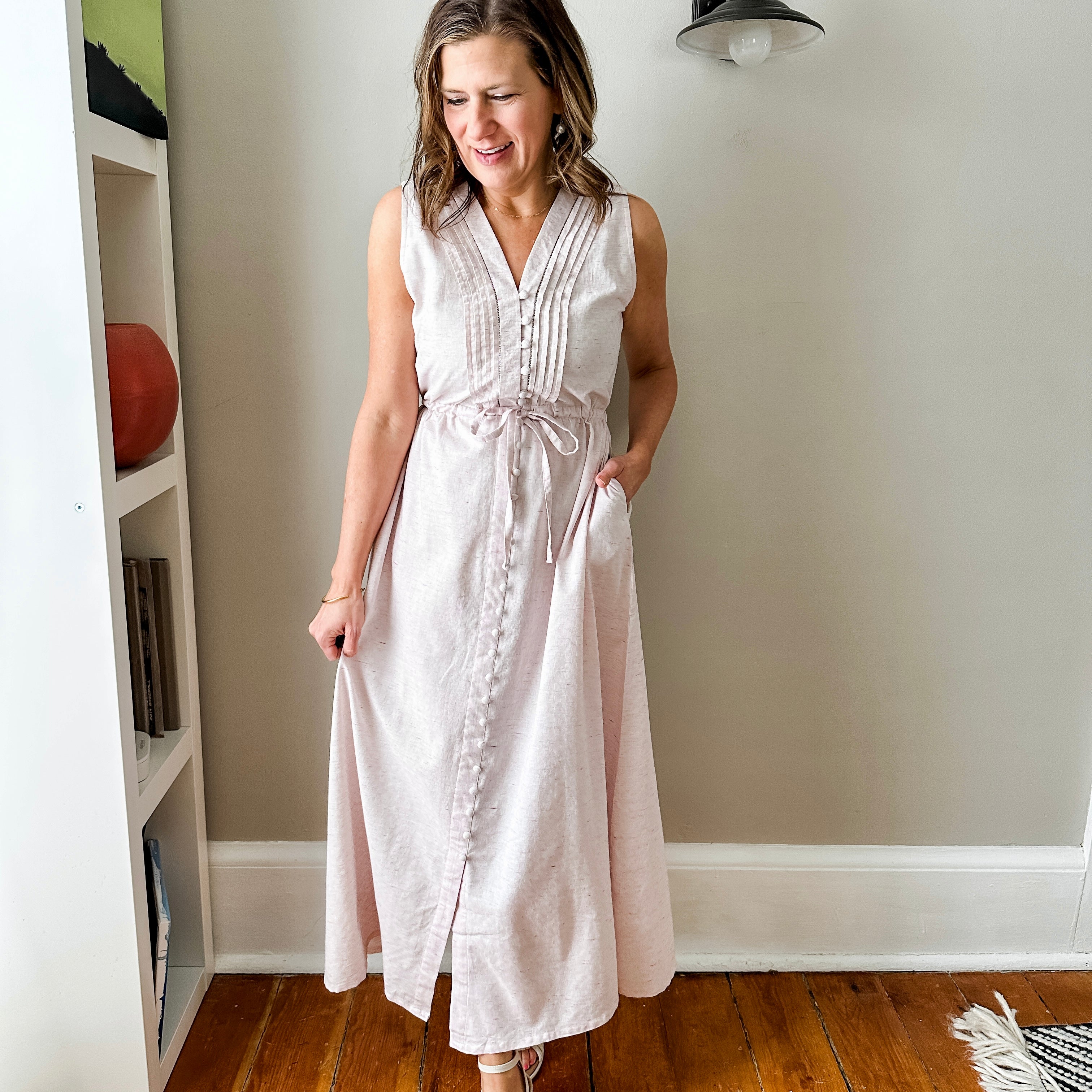 Piper Double V-Neck Dress