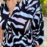 Portofino Midi Dress 3/4 Sleeve