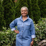 Denim Shirt Dress
