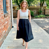 Mixed Media Tank Dress