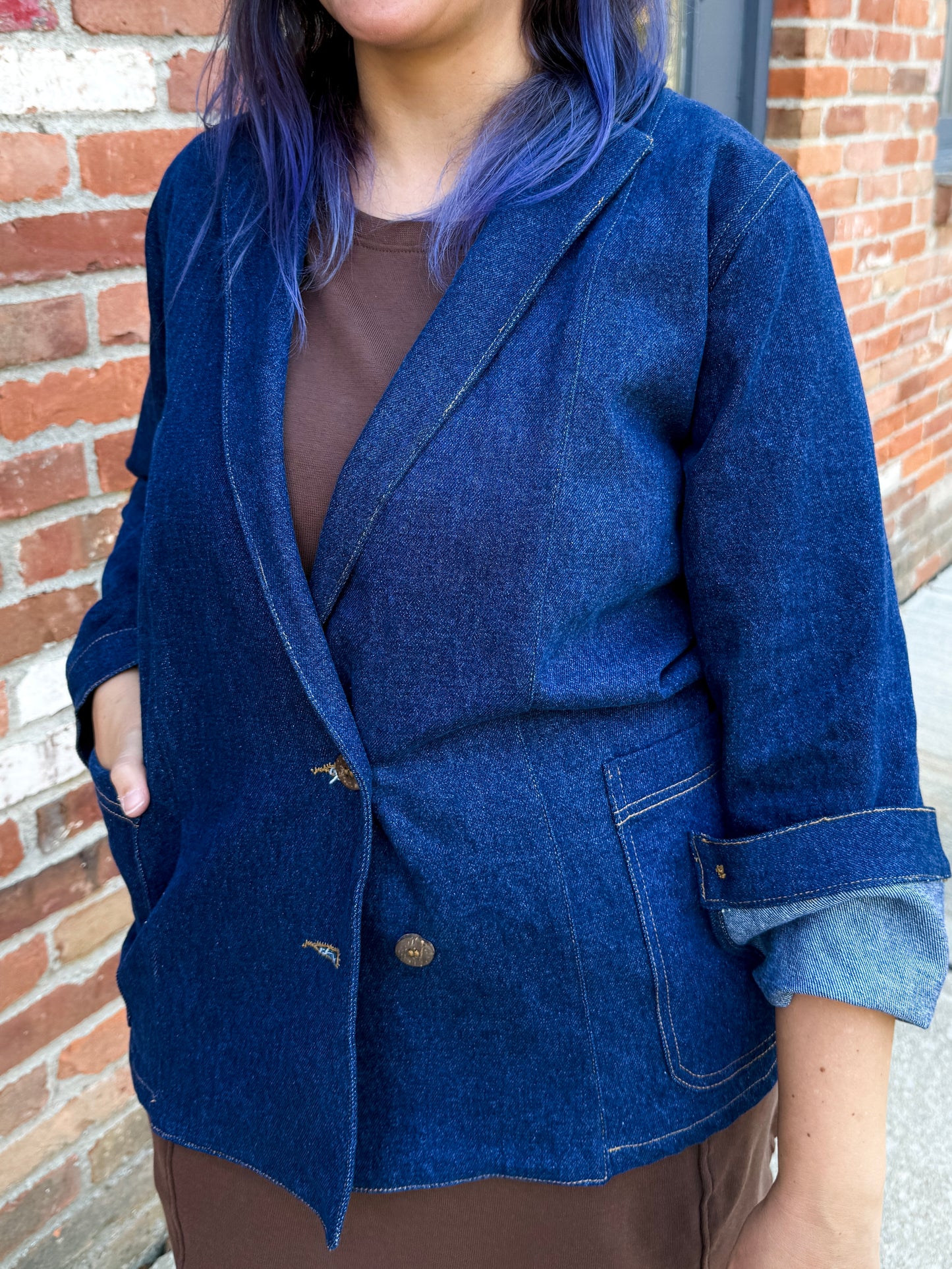 Denim Blazer