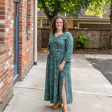 Laura Front Button Dress