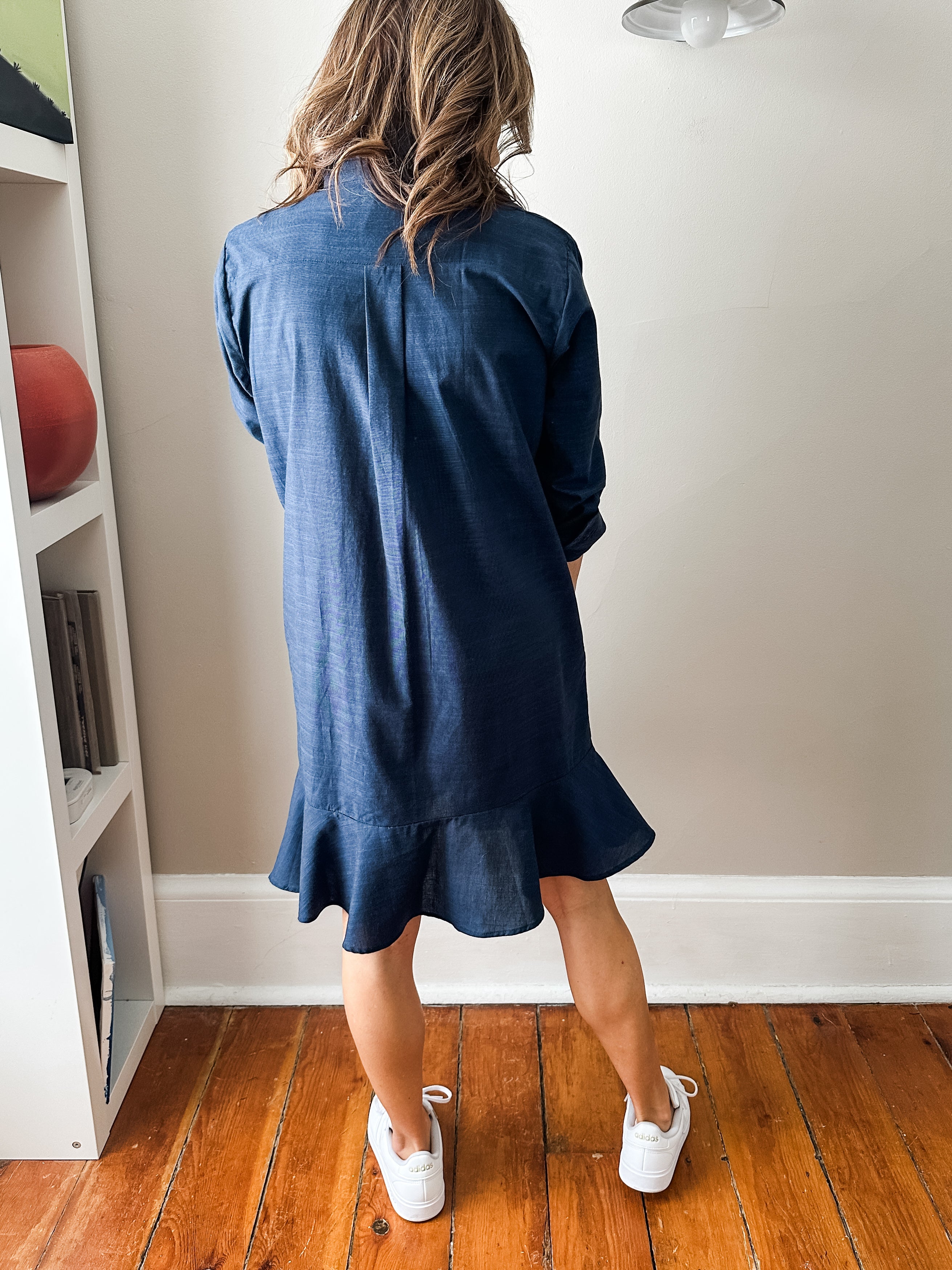l i v t-shirt dress MARY Washed Linen Shirt Dress in Olive Christina's Luxuries