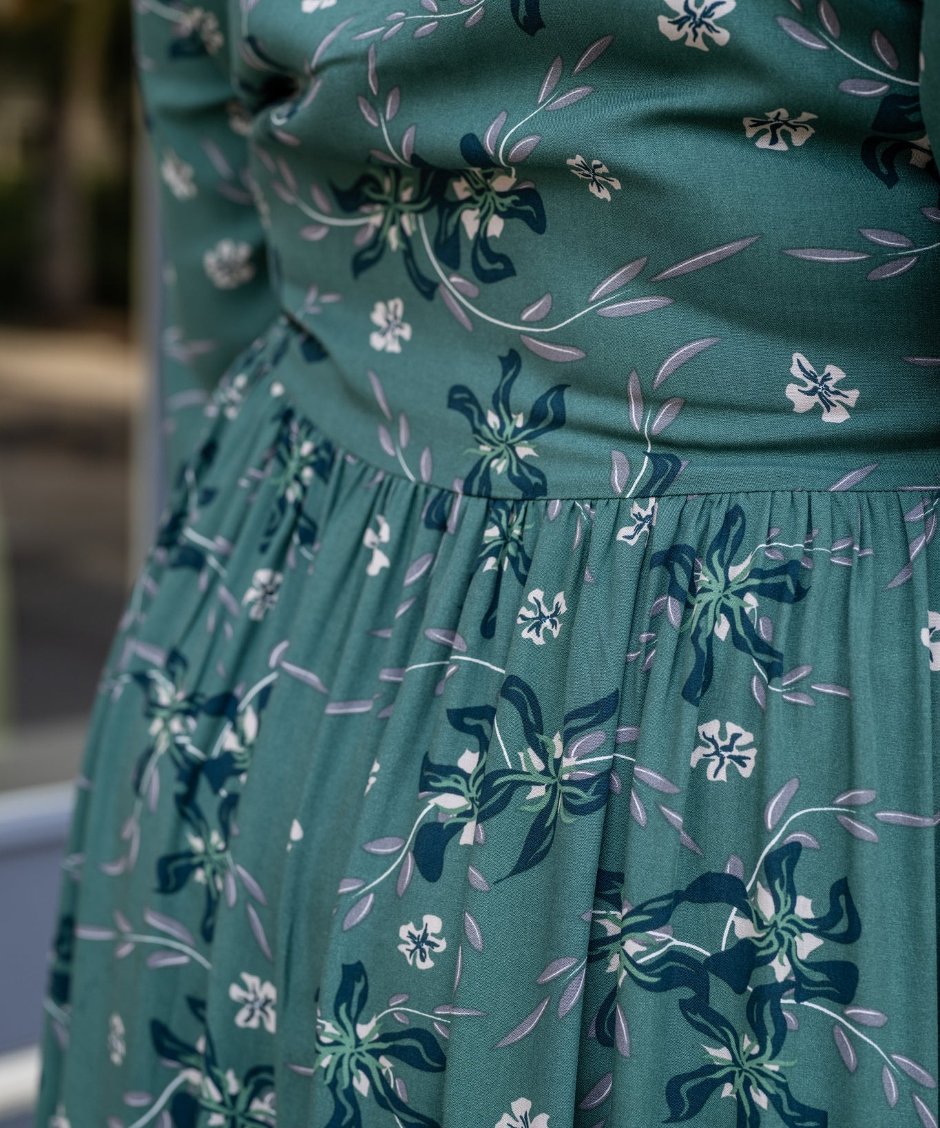 Laura Front Button Dress