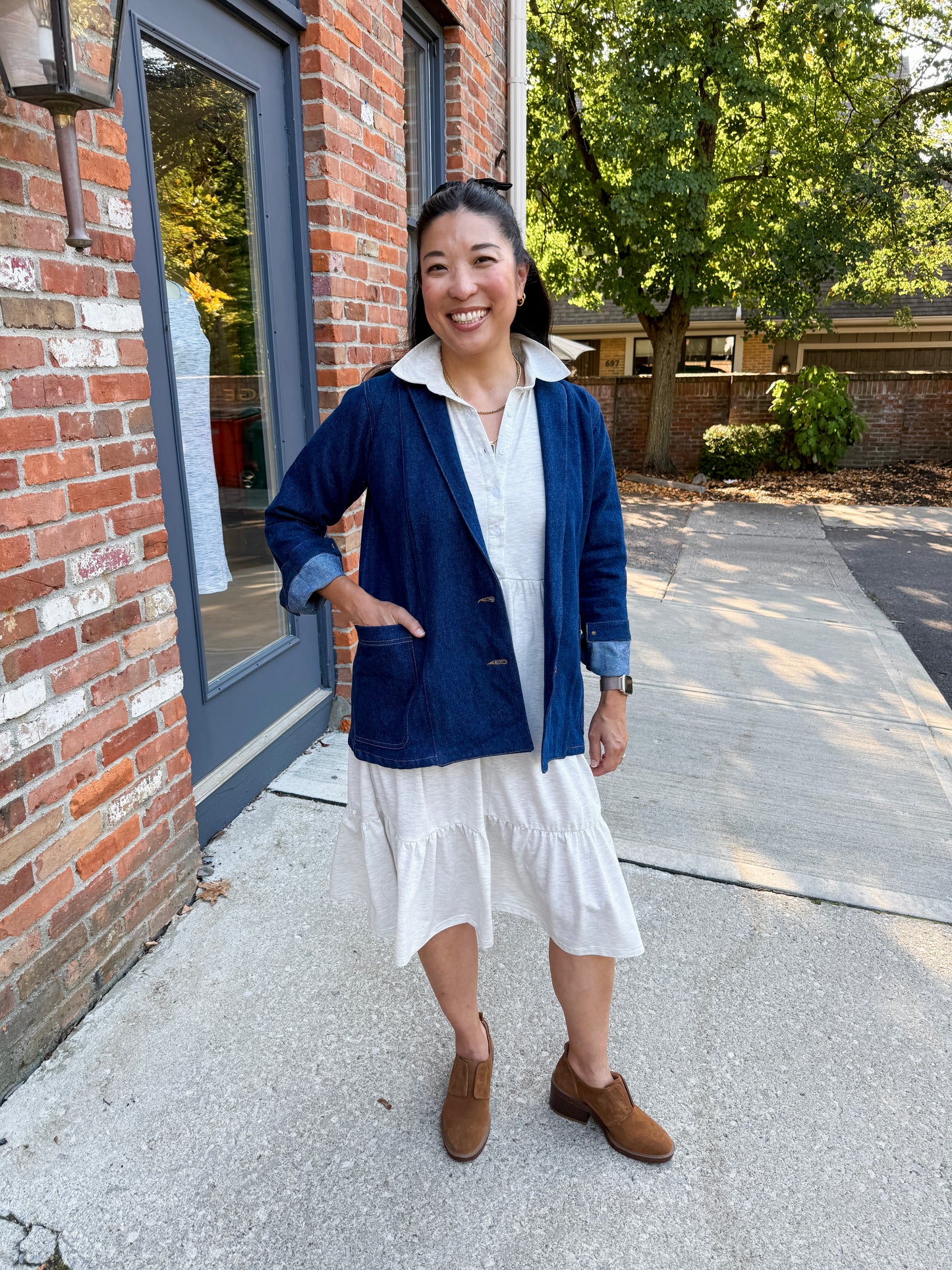 Denim Blazer